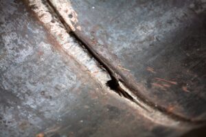 Damage investigation / failure of multi-chamber welded pressure vessel, where instability occurred during pressure testing.